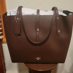 Coach Brown Market Tote